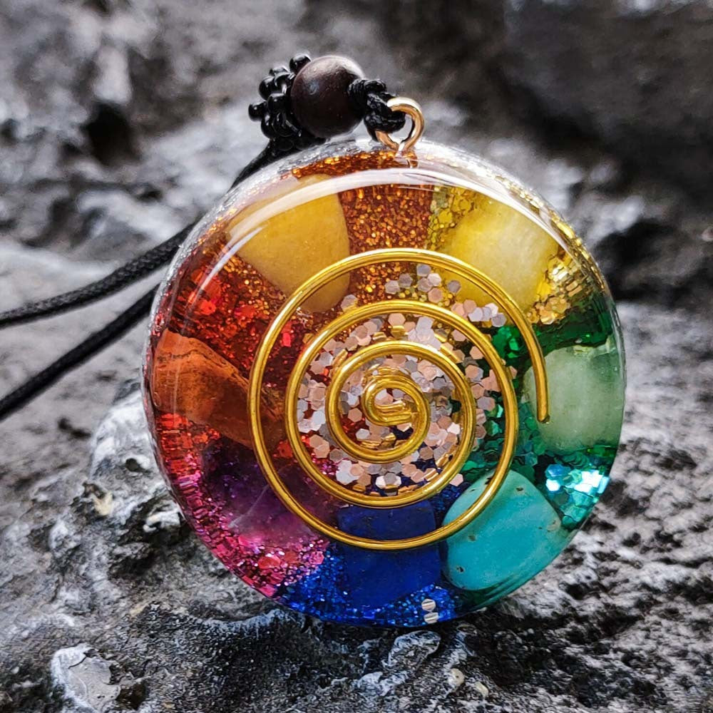 Handmade Chakra Pendant Necklace
