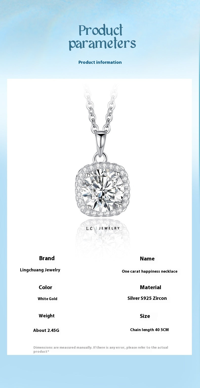 "I'm Happy" - Diamond Necklace