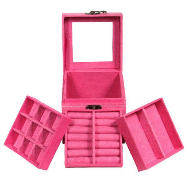 Classic Three-layered Jewelry Boxes