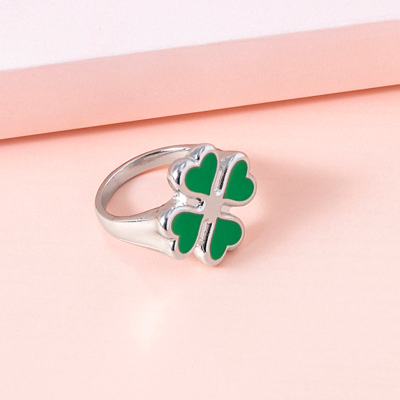 "Forever Lucky" - Four-leaf Clover Rings for Women and Men