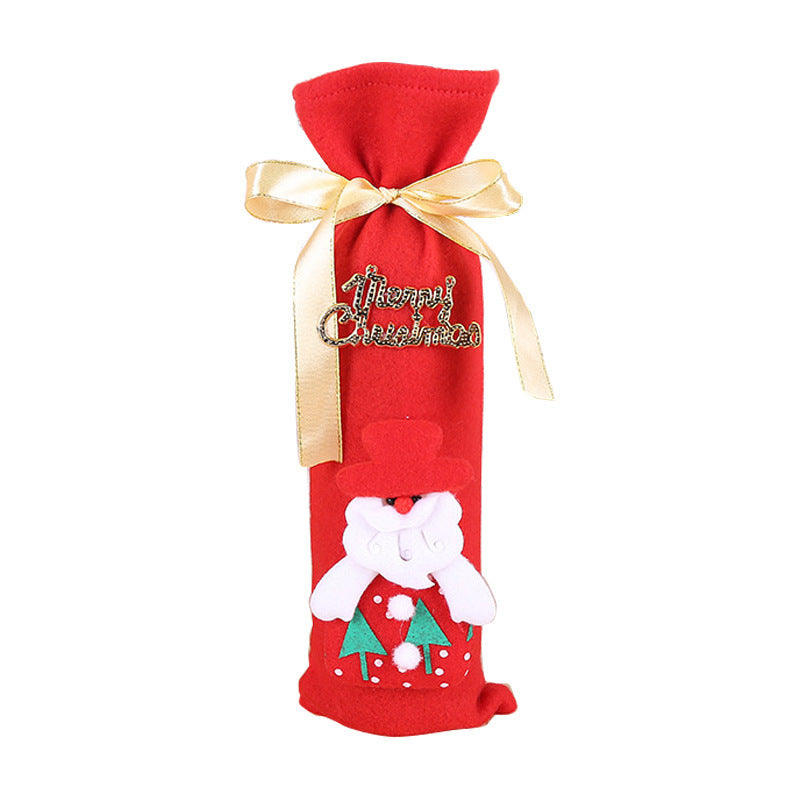 Christmas Wine Bottle Bag