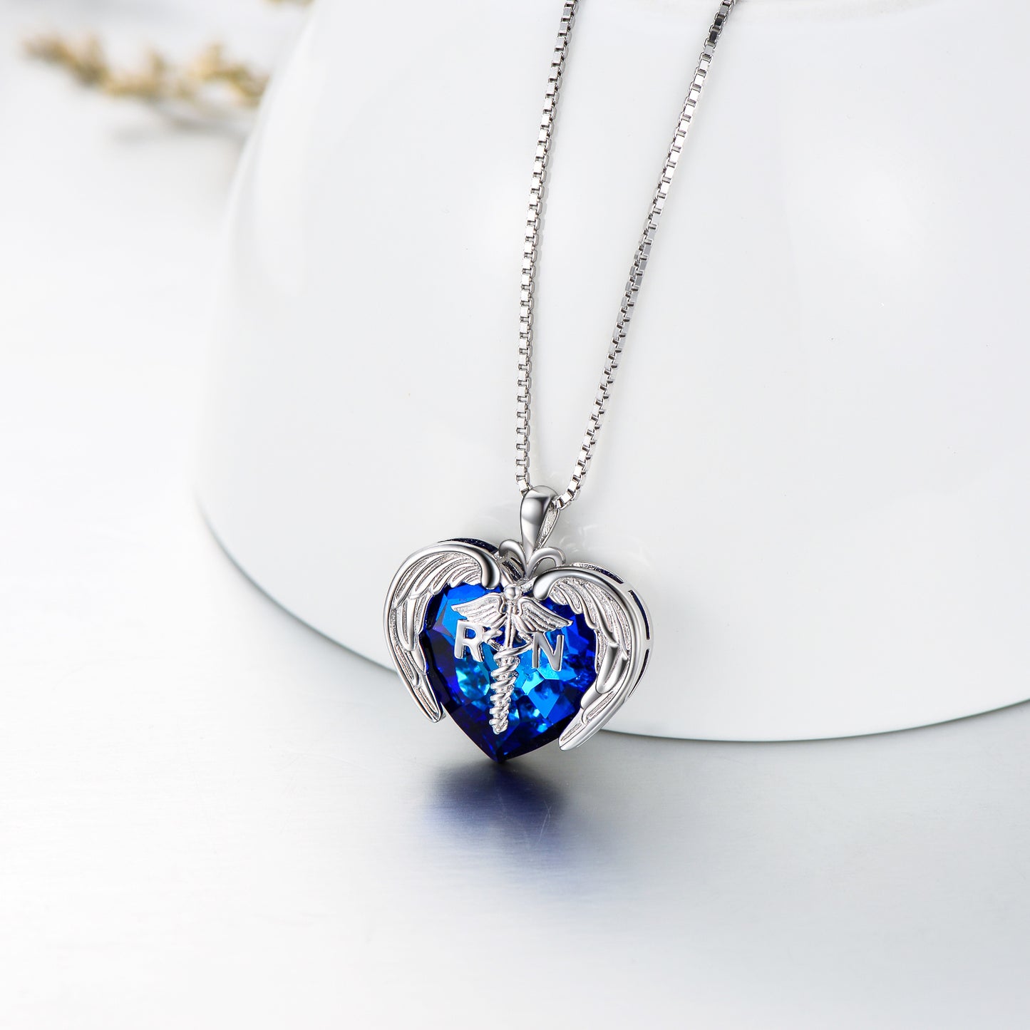 "I Love my Registered Nurse" - Heart Necklace
