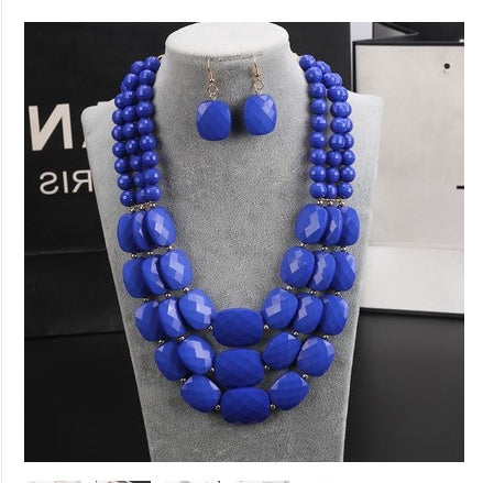 Cultural Beaded Jewelry Set