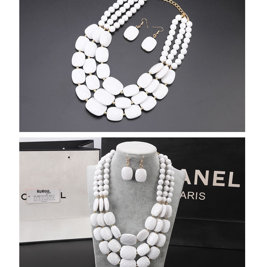 Cultural Beaded Jewelry Set
