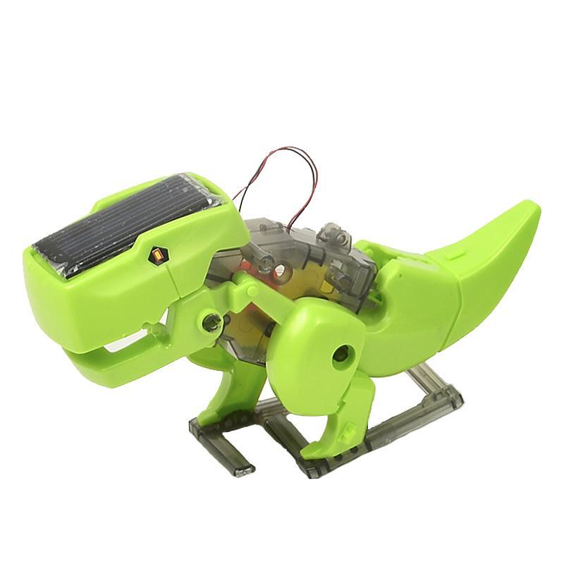 DIY Solar Powered Dino Robot