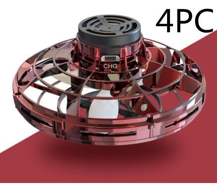 Flying Rotating Gyro Aircraft Induction Drone