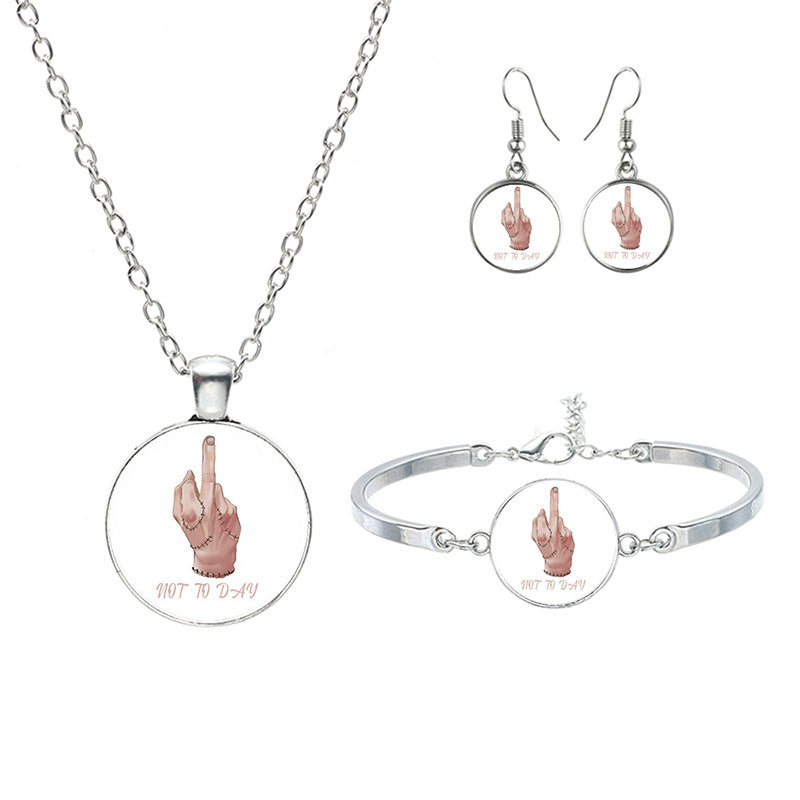 "Wednesday" - Glass Jewelry Sets