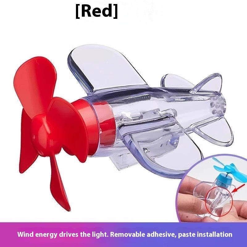 LED Wind Power Plane Lamp Decoration