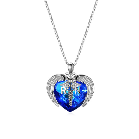 "I Love my Registered Nurse" - Heart Necklace