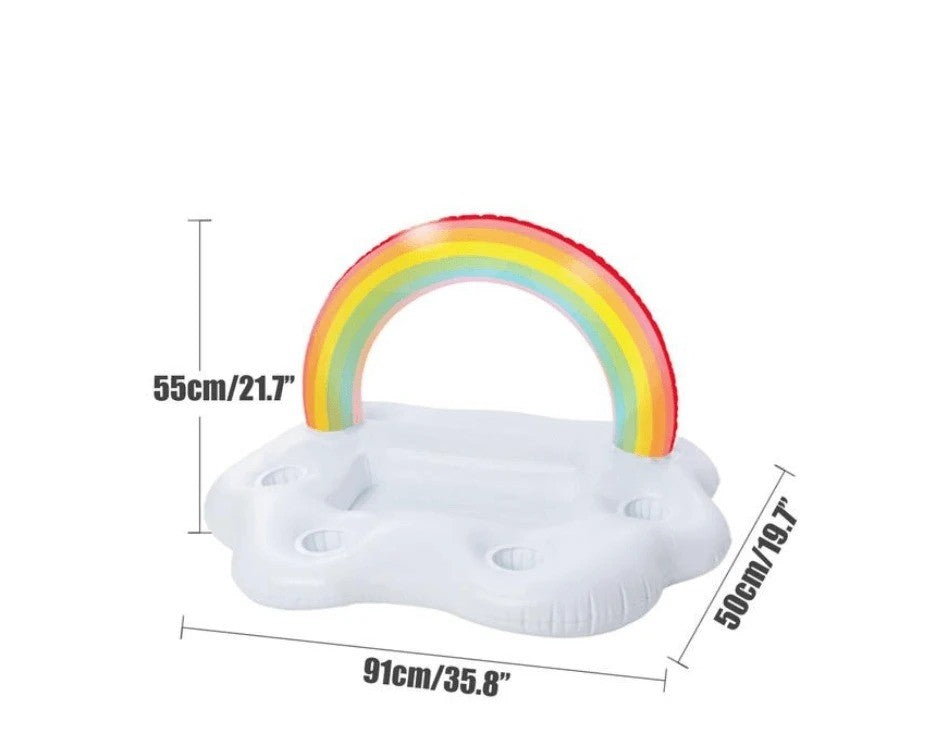 Rainbow Inflatable Cooler