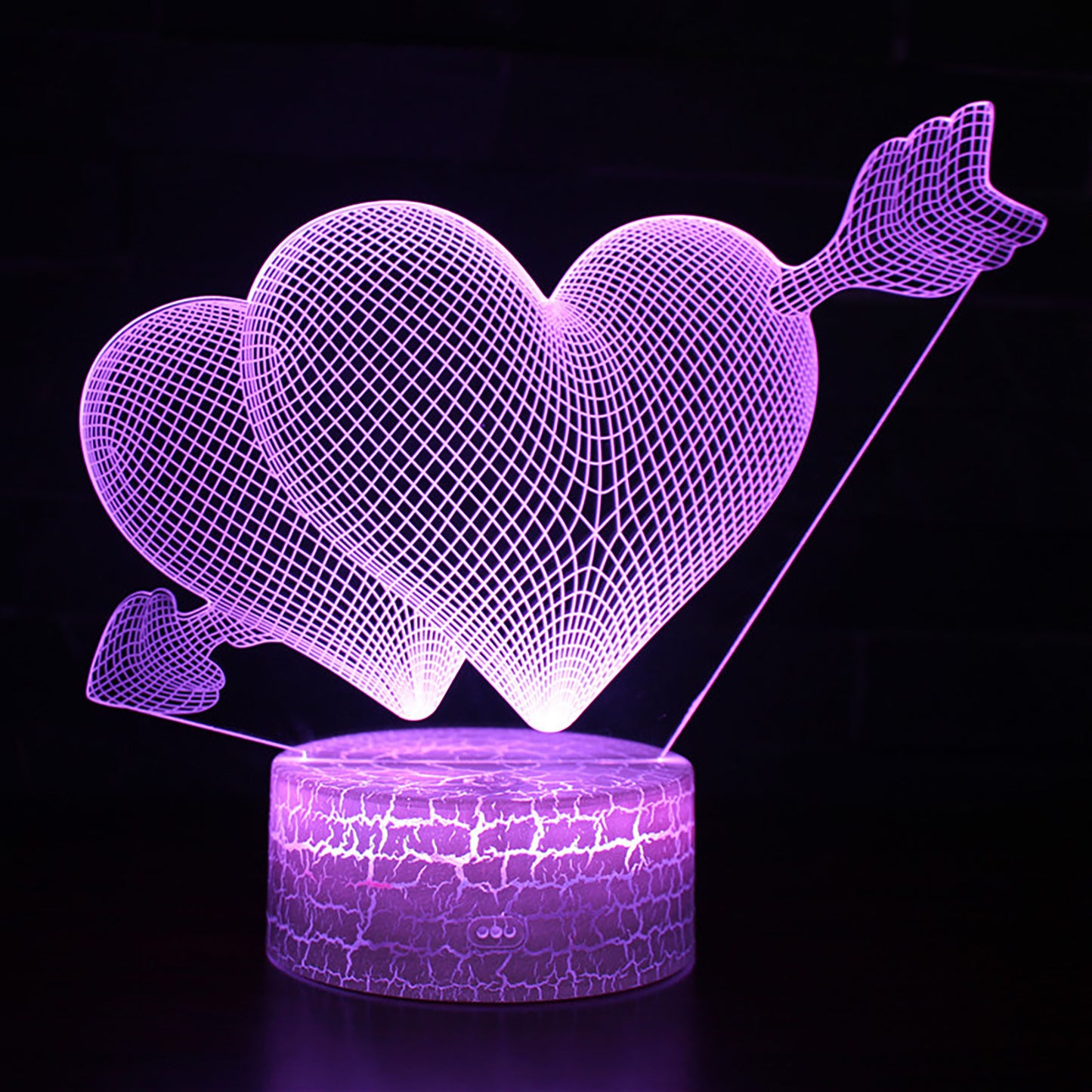 "I Love You" - 3D LED Heart Balloon