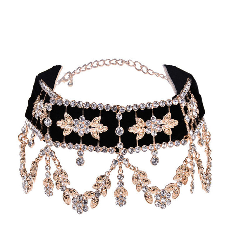 "Glam Doll" - Statement Choker Necklace