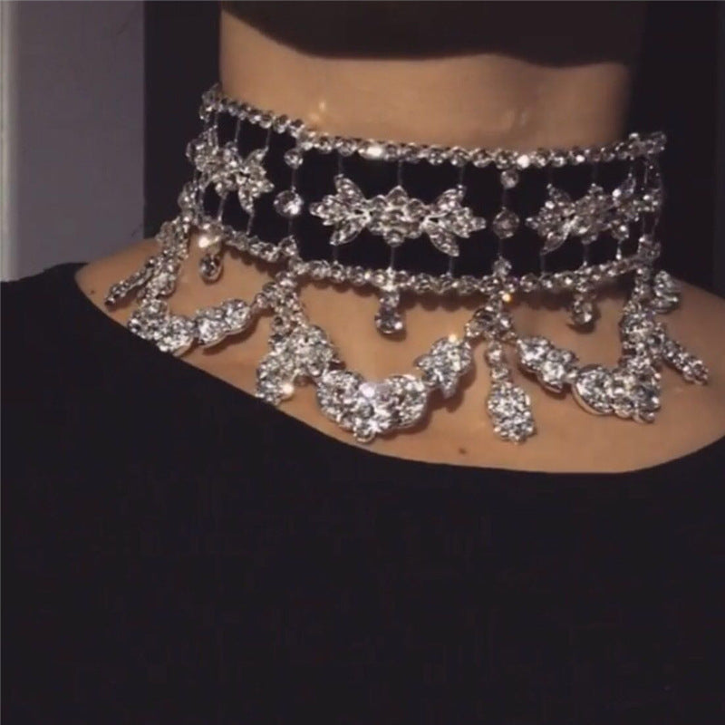 "Glam Doll" - Statement Choker Necklace