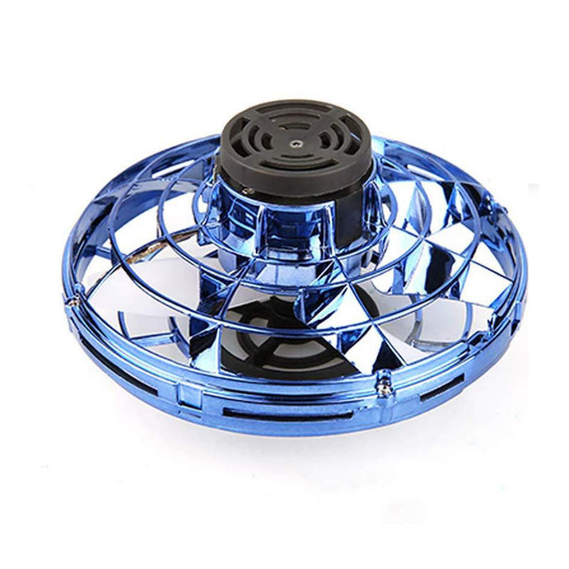 Flying Rotating Gyro Aircraft Induction Drone