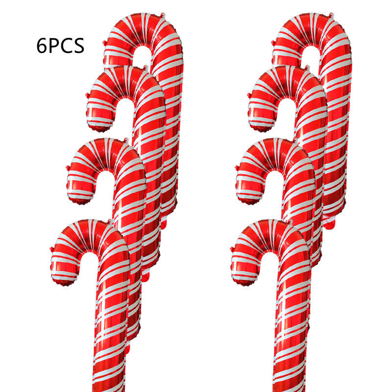 "Candy Cane Lane" - Holiday Party Balloons
