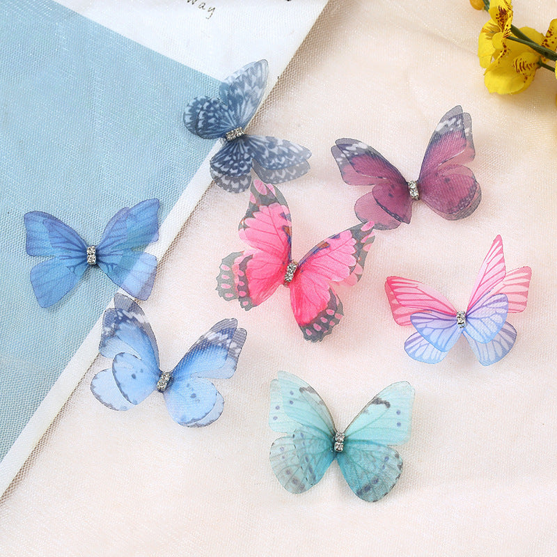 3D Butterfly Hair Clips
