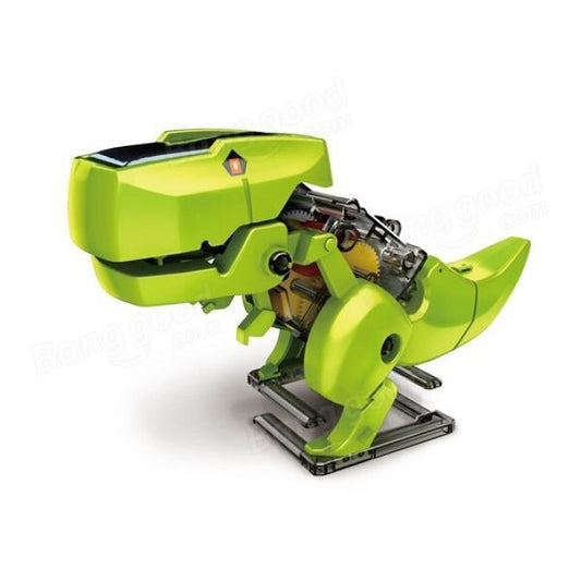 DIY Solar Powered Dino Robot