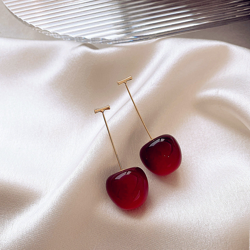 Red Cherry Earrings