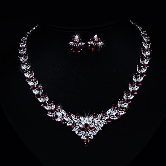 "Fairy Tale" - Vintage Necklace and Earring Set