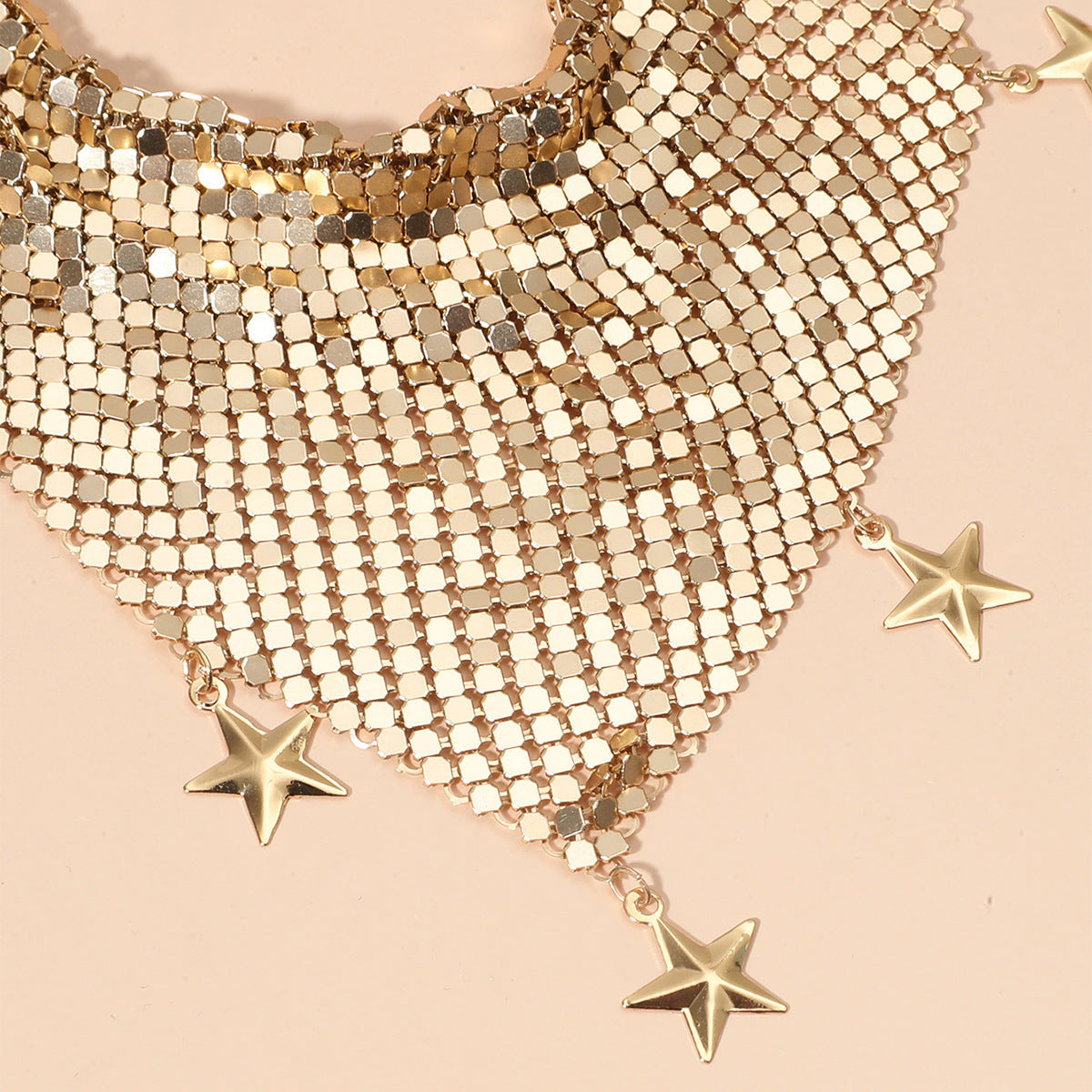 "Five-pointed Star" - Retro Binder Necklace