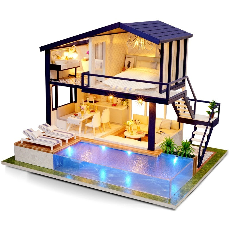 DIY 3D Wooden Doll House