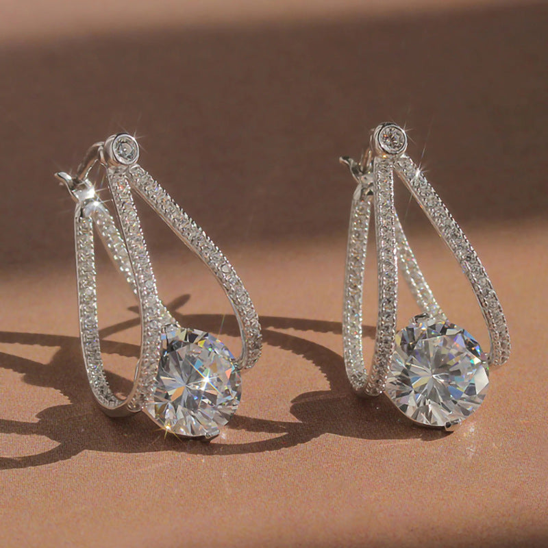"Love Eternity" - Zircon Earrings