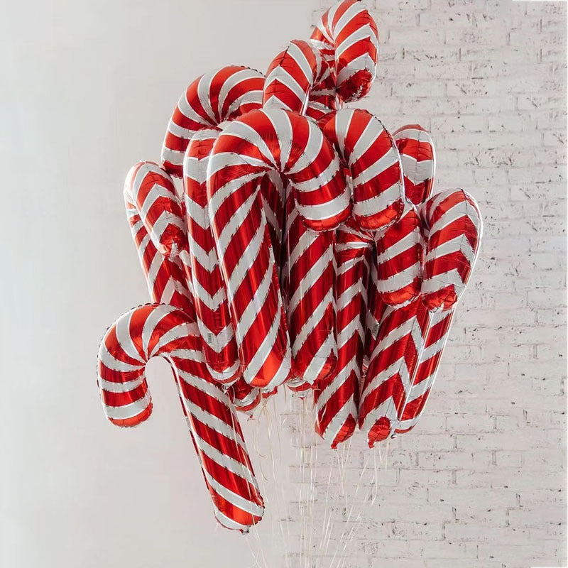 "Candy Cane Lane" - Holiday Party Balloons