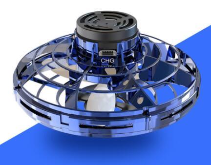 Flying Rotating Gyro Aircraft Induction Drone