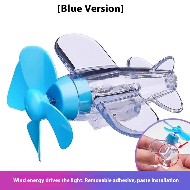 LED Wind Power Plane Lamp Decoration