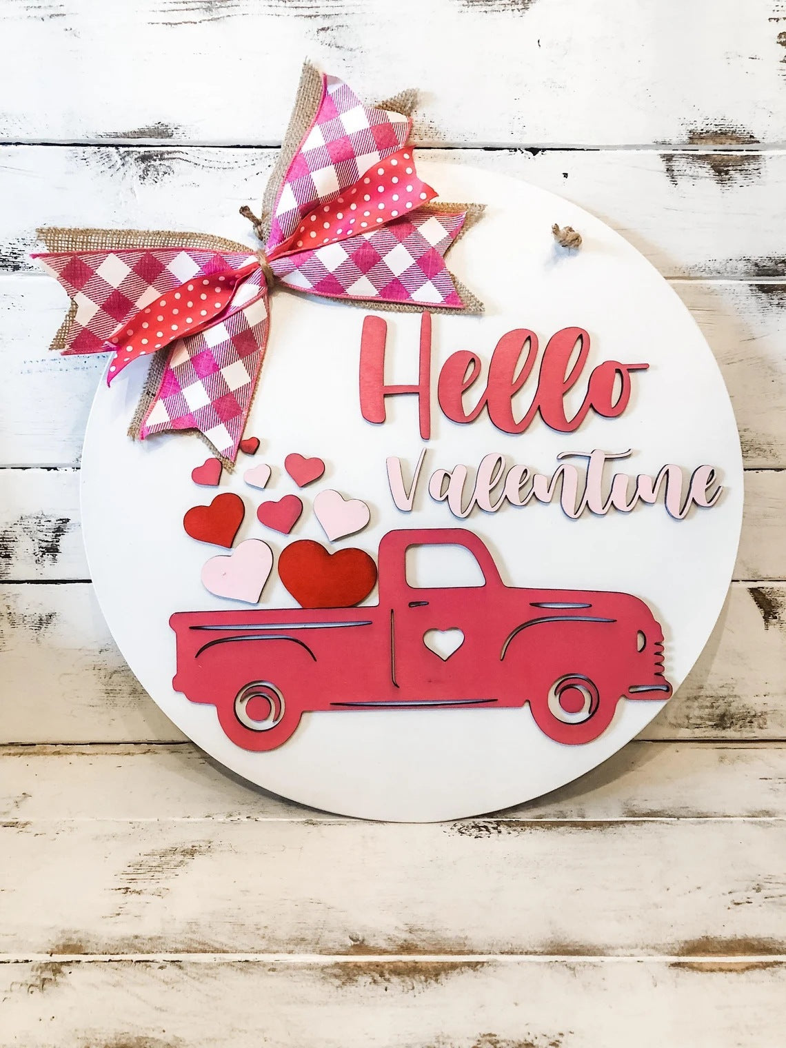 Valentine's Day Hanging Door Decoration