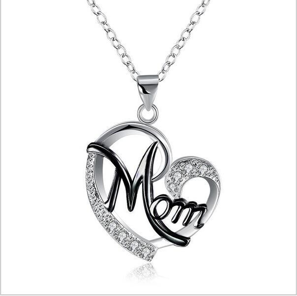 "Cherish Mom" - Multicolored Mom Necklaces