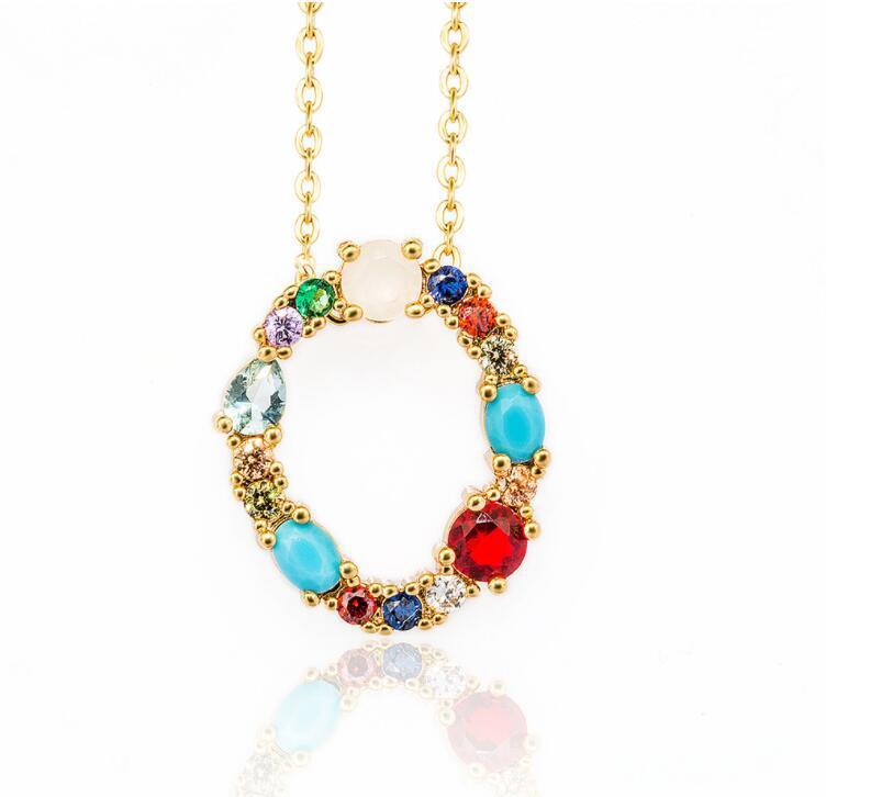 Bedazzled Letter Necklace