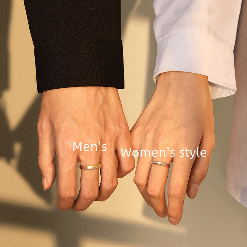Sunset Jinshan Ring for Couples