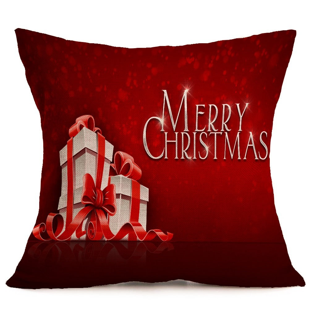 Festive Christmas Sofa Pillowcases