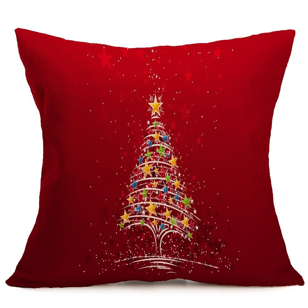 Festive Christmas Sofa Pillowcases