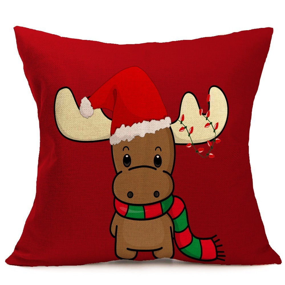 Festive Christmas Sofa Pillowcases