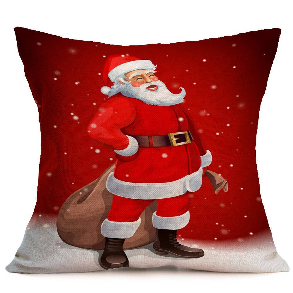 Festive Christmas Sofa Pillowcases