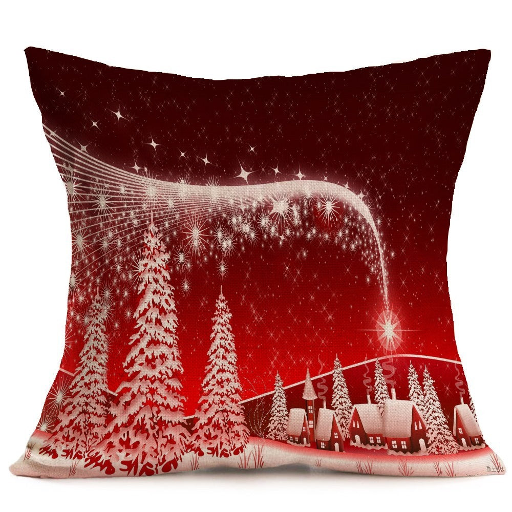 Festive Christmas Sofa Pillowcases