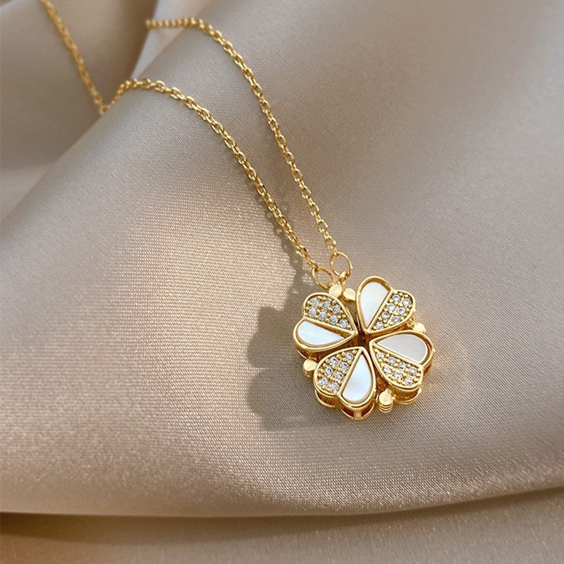 "Lucky Day" - Stainless Steel Pendant Necklace