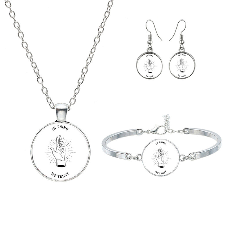 "Wednesday" - Glass Jewelry Sets