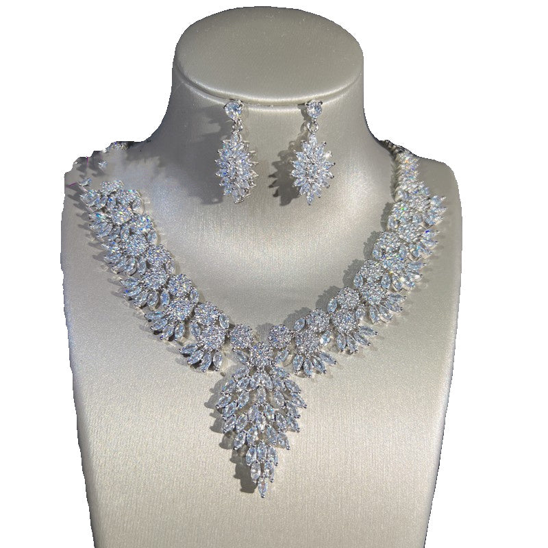 "Belle of the Ball" - Diamond Necklace Set