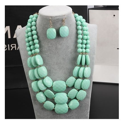 Cultural Beaded Jewelry Set