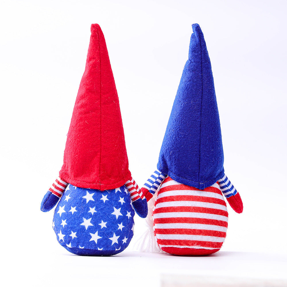 Striped Dwarf Doll Ornaments