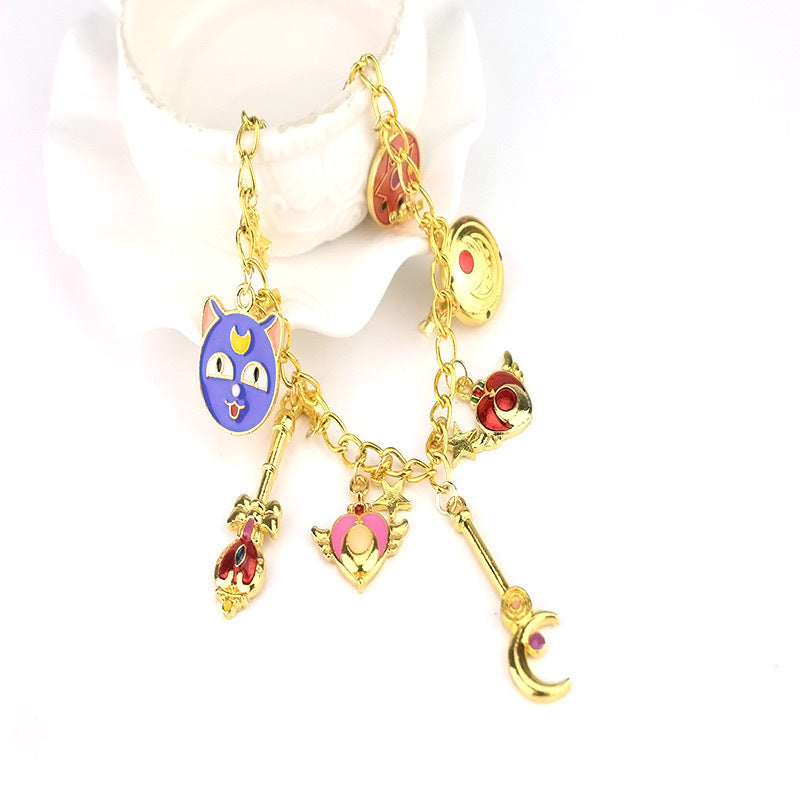 "Luna Guardian Star" - Charm Bracelet