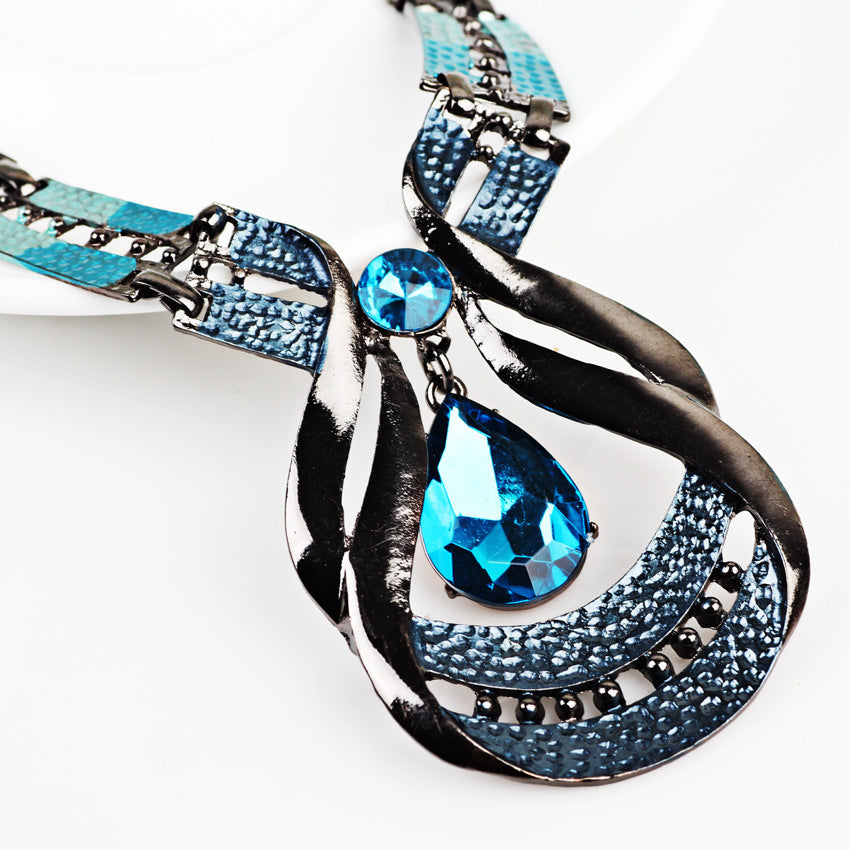 "Days of Blue" - Statement Jewelry Set