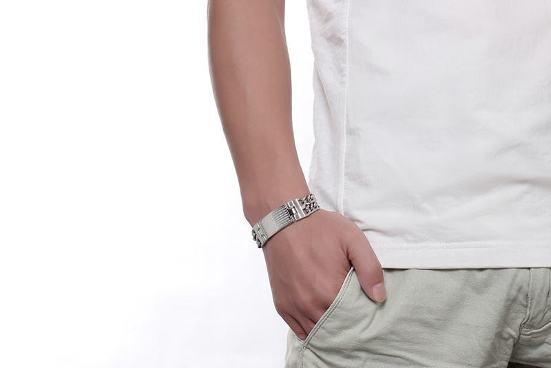 Bible Scripture Titanium Steel Bracelet