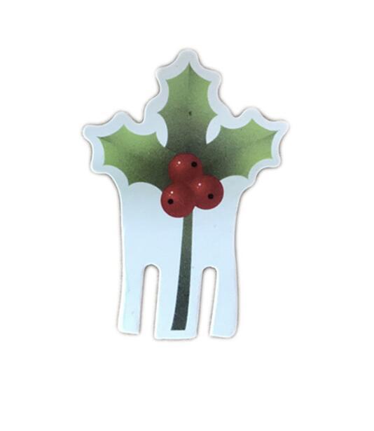 DIY Christmas Hat Wine and Champagne Glass Topper Decoration