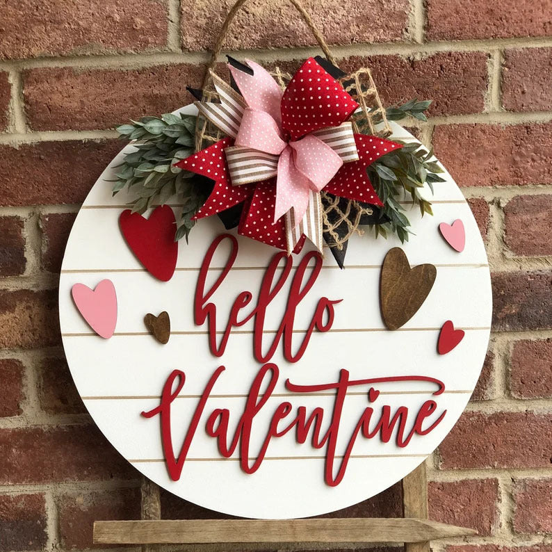 Valentine's Day Hanging Door Decoration