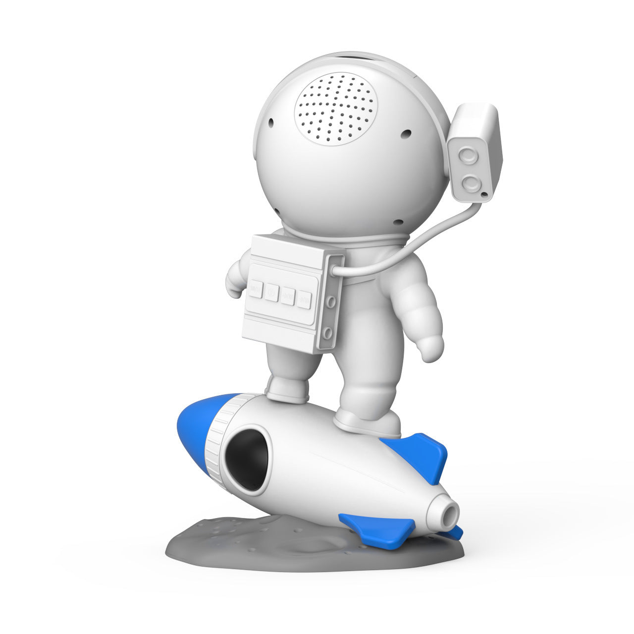 Starry Sky Rocket Astronaut Galaxy Projector Lamp Desktop