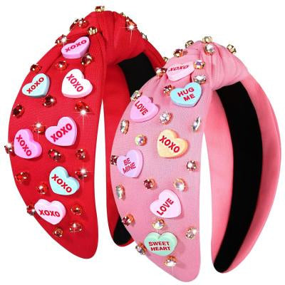 Valentine's Day Knotted Headband